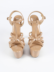 Nuove <span class=keywords><strong>Scarpe</strong></span> <span class=keywords><strong>Sexy</strong></span> con Tacco Alto 17CM, Sandali con Plateau Impermeabile, <span class=keywords><strong>Scarpe</strong></span> da Sposa di Marca per Donne - Product Image 3