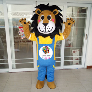 Tenues de <span class=keywords><strong>Lion</strong></span> Animalier de <span class=keywords><strong>Dessin</strong></span> <span class=keywords><strong>Animé</strong></span> pour Événements Commerciaux, Accessoires de Tête, Flyers, Vêtements, Figurines, Poupées de Performance, Accessoires - Product Image 6