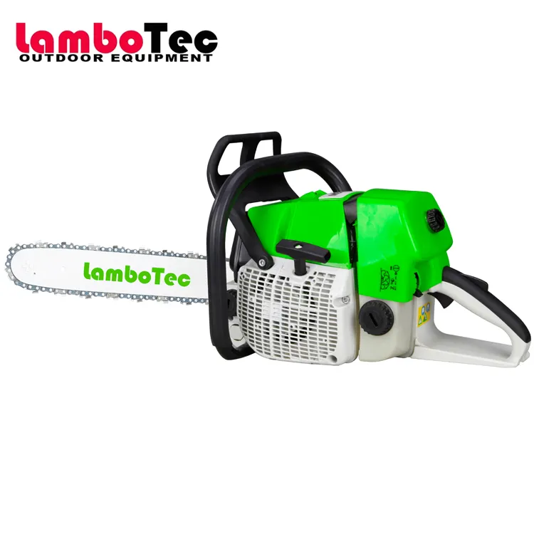 Lambotec Profissional 660 Cadeia de Gasolina Viu Máquina De Corte De Madeira 92cc Motosserra Gasolina Ms660