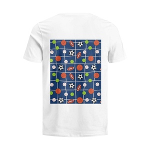 100% cotone 180 grammi stampa digitale bianco t-shirt modello personalizzato entrambi i lati coppia regalo di moda rapido asciutto traspirante - Product Image 4