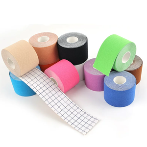 Cinta Deportiva Ergonómica de Kinesiología Shuangan, 2.5cm X 5m, Impermeable, Transpirable, de Algodón, Hipoalergénica, para Fitness - Product Image 1