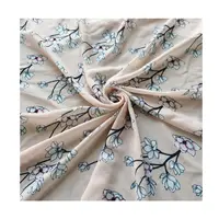 Digital Printing Polyester Silk Satin Chiffon Custom Floral Printed Fabric