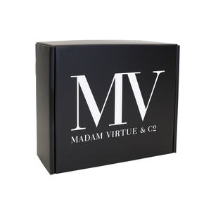 صندوق هدايا فاخر مخصص للساعات من الكرتون المقوى الأسود، أفضل تغليف فاخر للتجارة الإلكترونية مع طباعة نافرة للشحن - Product Image 4