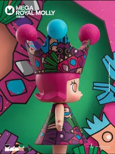 Bán Buôn Lớn 400% Và 1000% Popmart Mega Dự Trữ Phạm Vi Hoàng Gia Molly <span class=keywords><strong>Merrill</strong></span> meilin Jiachen Thời Trang Chơi Lớn Tay Văn Phòng - Product Image 4