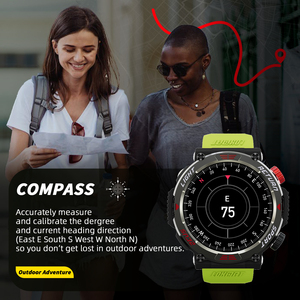 Zeus <span class=keywords><strong>5</strong></span> <span class=keywords><strong>Pro</strong></span> Smartwatch con Bluetooth <span class=keywords><strong>5</strong></span>.0, Orologio Intelligente con Display da 1,46 Pollici per Monitoraggio Sportivo e Salute - Product Image 3