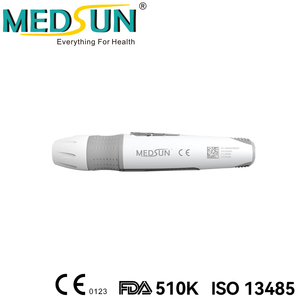 Stylo de mesure de la <span class=keywords><strong>glycémie</strong></span> à profondeur réglable, utilisé avec un lancet sanguin - Product Image 3