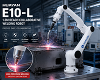 Bras de robot collaboratif industriel léger à 6 axes avec une portée de 1300 mm, charge utile de 10 kg, cobot de bureau pour le soudage et la palettisation