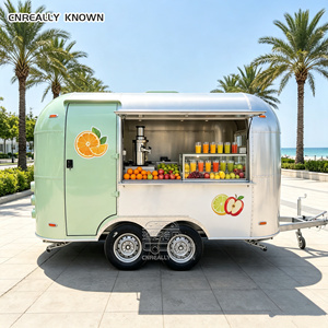 Remorque à kebab de qualité supérieure, food truck pour smoothies de qualité restaurant, cuisine de traiteur certifiée DOT - Product Image 1