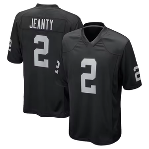 Venta al por Mayor de Camisetas de Fútbol Americano Cosidas para Hombre # 18 Williams # 34 Payton # 84 Loveland 100% Poliéster con Transferencia de Calor - Product Image 4