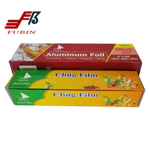 चीन में घरेलू एल्यूमीनियम पन्नी रोल कागज भोजन पैकिंग एल्यूमीनियम पन्नी रोल रसोई चांदी पन्नी रोल