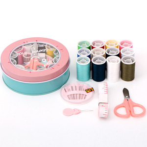 Mini Kit de costura <span class=keywords><strong>en</strong></span> caja de metal caso al azar color - Product Image 6