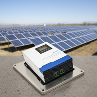 Contrôleur de charge solaire MPPT CHANLLA MY-MPPT120ANB 230V 120A avec écran LCD, communication RS485, efficacité de 95-99% pour les maisons hors réseau