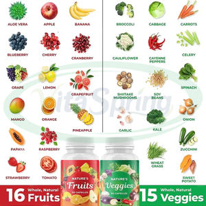 VitaSpring kapsul makanan kesehatan, buah dan sayuran ramping serat makanan suplemen buah dan sayuran - Product Image 5