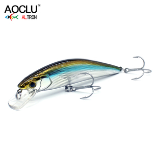 Thả Nổi Wobbler 95Mm 12.3G Lặn 1.6M Cứng Bait Cơ Thể Phẳng Minnow Bass Lure Câu Cá Lure VMC Móc - Product Image 3