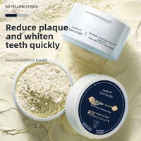 LAOLISHI Probiotiques Poudre Dentaire Blanchissante Rapide Anti-Taches pour Dents Jaunes, Sûre pour l'Émail, Non Toxique, Haleine Fraîche, Soin Buccal