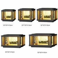 Lampes à pilier LED Highlux 12W 18W 20W, très vendues, en aluminium, étanches, pour l'éclairage paysager des parcs