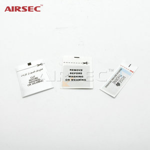 Etiqueta Suave RF <span class=keywords><strong>Airsec</strong></span> EAS de 4x4cm, 8.2mhz, Etiqueta Antirrobo con Código de Barras para Supermercado - Product Image 5
