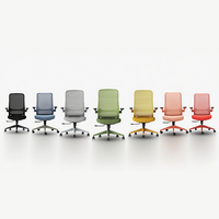 Haute qualité luxe exécutif chaise de bureau appui-tête réglable soutien lombaire ergonomique maille siège gestionnaire travail moderne en plastique