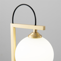 Lampe de chevet en métal doré au Design moderne, minimaliste et luxueux, pour chambre à coucher