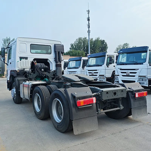 Tracteur SINOTRUK HOWO à conduite à droite, double essieu arrière, pour le transport de matériaux miniers, 6X4, <span class=keywords><strong>Euro</strong></span> 3, camions tracteurs d'occasion - Product Image 3