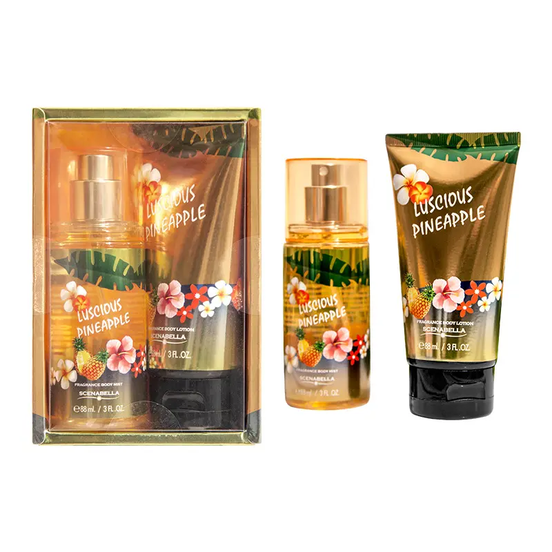 Hoge Kwaliteit Pcs 88 Ml Body Spray Victoria 'S Ster Body Spray En Lotion Gift Set Parfum Verzachtende Hydraterende Crème gift Sets