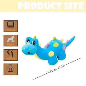 Peluche <span class=keywords><strong>Dinosaure</strong></span> Mignon à Col Long de 30 cm, Jouet Brodé Style <span class=keywords><strong>Dessin</strong></span> <span class=keywords><strong>Animé</strong></span> pour Enfants, Coton PP, Cadeau Anti-Stress - Product Image 3