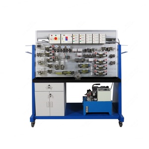Dispositif de formation pneumatique et hydraulique de base, équipement éducatif scolaire, enseignement didactique, formation professionnelle - Product Image 1
