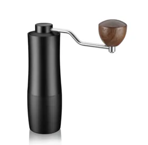 Macinacaffè manuale per chicchi di acciaio inossidabile CNC 420 portatile da esterno per versare sopra il caffè a goccia