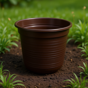 Standard <b>Plant</b> Pot 14cm Brown Pack Of 20 - Product Image 3