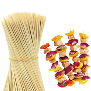 Nhà sản xuất của nhãn tự nhiên Gậy nước nóng xiên tre Knot xiên cho BBQ - Product Image 1