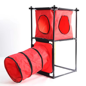 <strong>High</strong> <strong>Quality</strong> Hot-selling Luxury <strong>Pet</strong> <strong>Cat</strong> House Multi-storey Domestic Red Indoor <strong>Cat</strong> Nest - Product Image 4