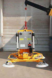 Équipement <span class=keywords><strong>de</strong></span> levage <span class=keywords><strong>de</strong></span> verre par aspiration 400-1200 kg avec ventouses, télécommande et rotation à 360° pour usage en construction - Product Image 5