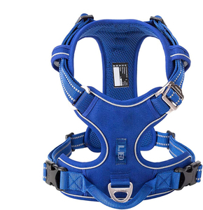 Outdoor Gear 3M Reflective Nylon Washable Breathable Adjustable No Choke Durable <b>Pet</b> <b>Harness</b> and Leash Set for Dogs - Product Image 2