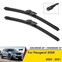 Balais d'essuie-glace pour Toyota C-HR (CHR) 2017-2020, balais de pare-brise avant 26"+16", accessoires auto