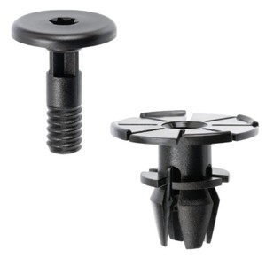 BMW 51717066226 ตัวป้องกันกระโปรงข้างคลิปยึดตัวยึดพลาสติกสำหรับรถซีรีส์ E60 E61 E63 E64 - Product Image 1