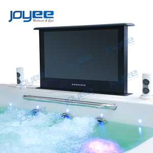 JOYEE Usine Chine Luxe Grand Spa Extérieur Rectangle Acrylique Autoportante Spa Massage <span class=keywords><strong>Piscine</strong></span> Sans Fin - Product Image 4