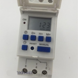 <span class=keywords><strong>Timer</strong></span> Digitale su Guida DIN 12V 24V 48V 110V 220V AC DC, Relè Temporizzato Programmabile Settimanale 15A 30A 16 On/Off - Product Image 4