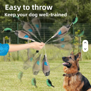 Giocattolo per Addestramento Cani a Forma di Anatra con Fischietto - Bumper per Obedienza per Cuccioli e Cani Adulti, Giocattolo per Addestramento da Caccia - Product Image 6