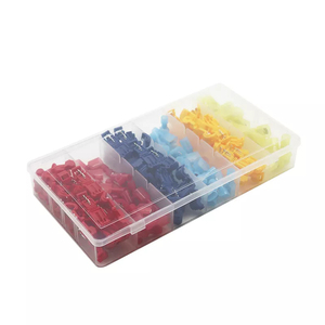 Fully Insulated T Tap Male <b>Quick</b> Disconnect Plug Kit Self-Stripping Nylon <b>Quick</b> Wire Terminals for Power <b>Connectors</b> PC Housing - Product Image 3