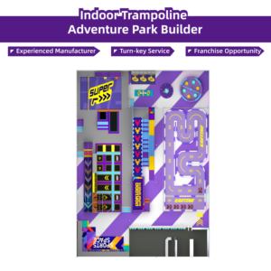 Bettaplay 1100 Metros Cuadrados, Parque Infantil Interior Popular, Área de Juegos Interior para Niños, Parque de Trampolines para Centro Comercial - Product Image 3