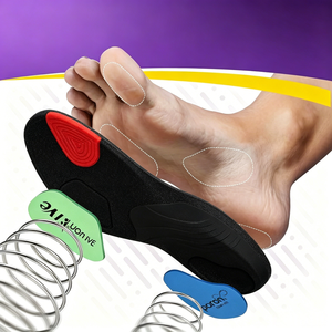Offre Spéciale : Semelle Orthopédique Corrective Ajustable Respirante avec Soutien de la Voûte Plantaire - Product Image 1