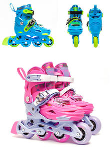 X1รองเท้าโรลเลอร์สำหรับเด็กรองเท้า<span class=keywords><strong>สเกต</strong></span>โรลเลอร์แบนลายดอกไม้<span class=keywords><strong>ใช้</strong></span>คู่แบบลำลองปรับได้สำหรับการเรียนการ<span class=keywords><strong>สอน</strong></span> - Product Image 2