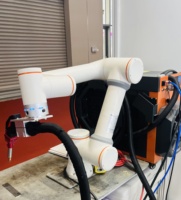 Nouveau kit robotisé de soudage laser 10kg bras de robot collaboratif 6 axes pick and place 2kw precice Cobot soudage 1400mm