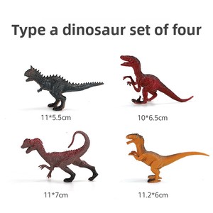 Giocattolo Morbido per Bambini a Tema Jurassic, Figurina Realistica in Plastica di Dinosauro Selvatico, Set Modello Tirannosauro Rex, Età 4-6 Anni - Product Image 2