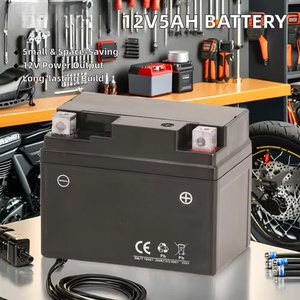 Batería de Motor <span class=keywords><strong>AKI</strong></span> KERING Original 12V5AH para BEAT/SUPRA X 125/VARIO 110 nueva condición con capacidad de 4AH MOTOBATT YTZ5S - Product Image 3