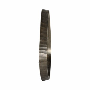 Specchio da parete asimmetrico moderno con cornice in metallo a forma di goccia per camera da letto, bagno e decorazione vanità - Product Image 3