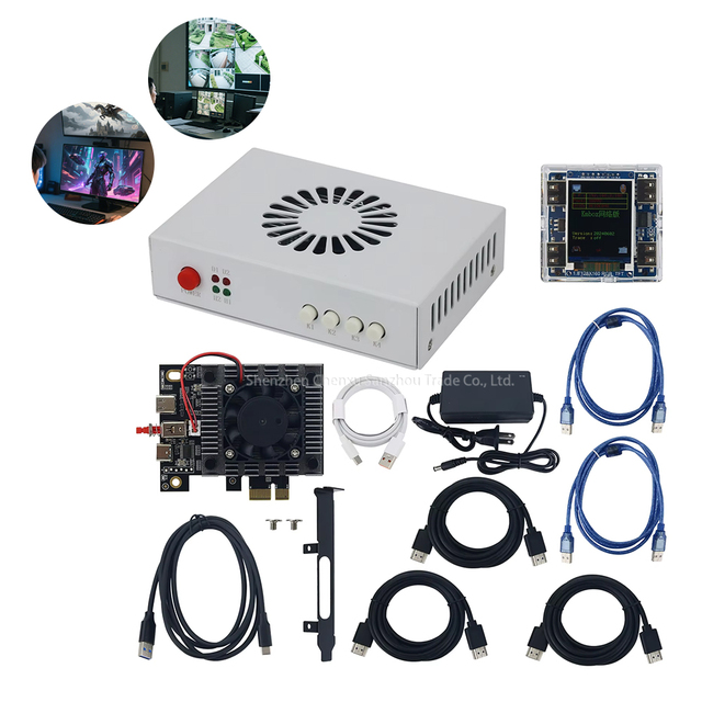 Computer Components CapDMA Video Overlay Box Video Processor DMA Video Processor Support + KMBOX NET Version DIY Kit
