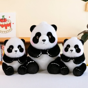  Black and White cat Plush <b>Toy</b> Cute Sitting Style Giant Black and White cat Plush <b>Toy</b> Suitable for Boys and Girls Family Gifts - Product Image 4