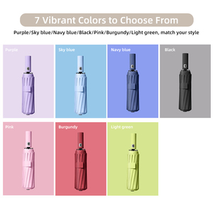 <span class=keywords><strong>Paraguas</strong></span> <span class=keywords><strong>Plegable</strong></span> Personalizado al por Mayor con 24 Varillas, Protección UV, Resistente al Viento, Automático, para Negocios - Product Image 5