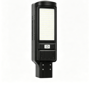 Projecteur solaire LED 100W IP65 étanche avec panneau solaire réglable, allumage/extinction automatique, lampe extérieure pour jardin, cour, parking